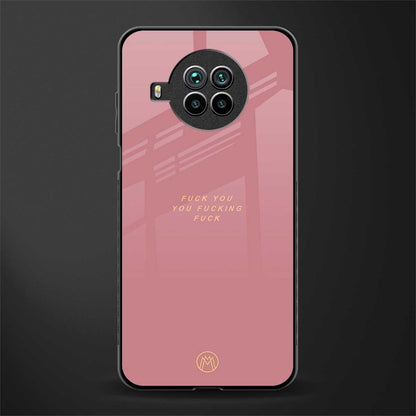 fuck you glass case for mi 10i image