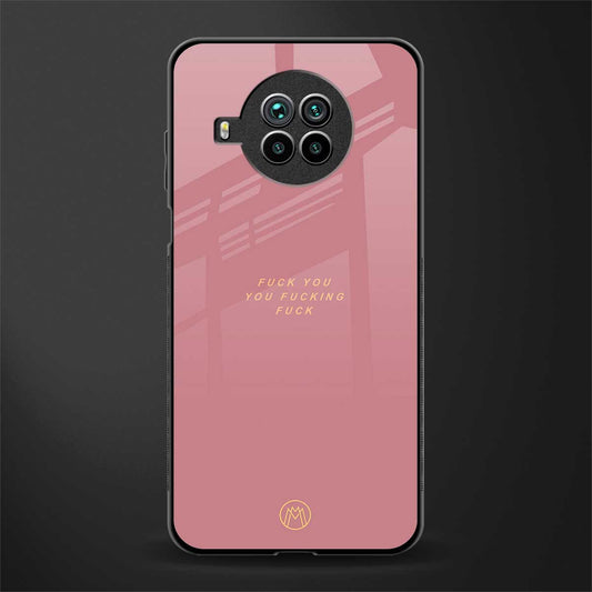 fuck you glass case for mi 10i image