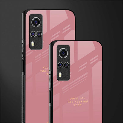fuck you glass case for vivo y53s image-2