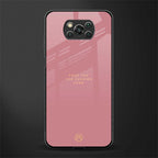fuck you glass case for poco x3 image