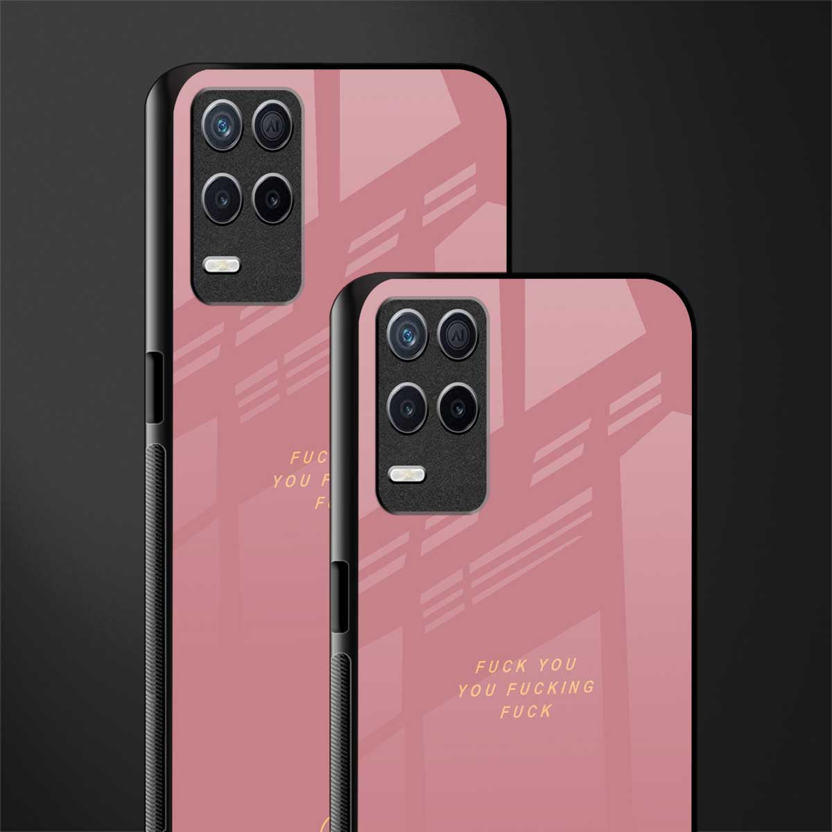 fuck you glass case for realme 8 5g image-2