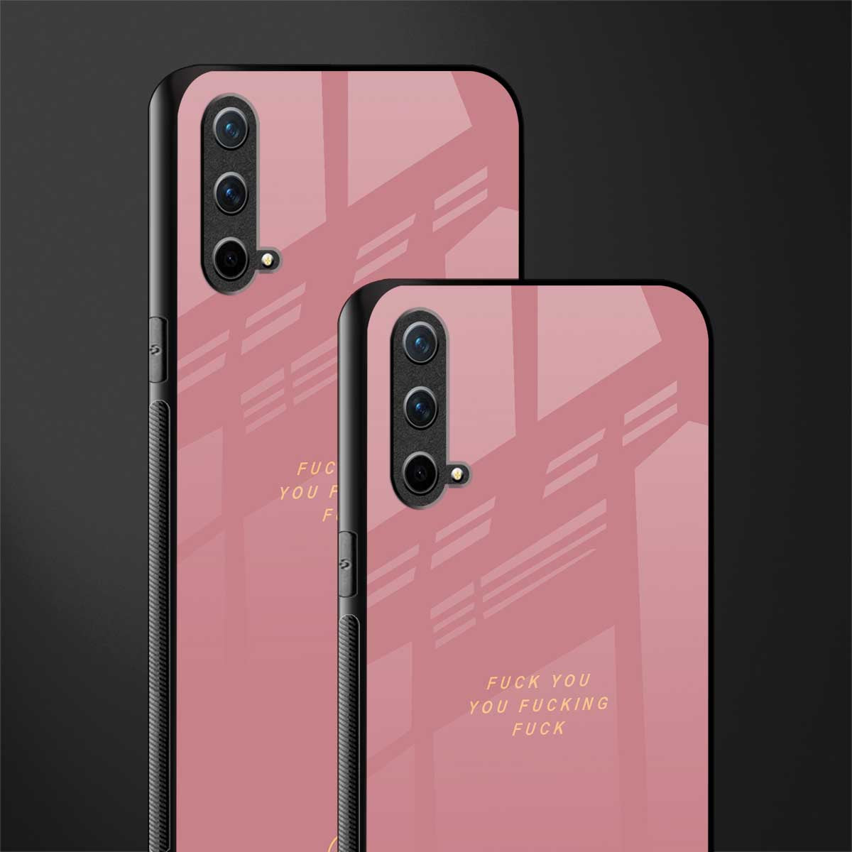 fuck you glass case for oneplus nord ce 5g image-2