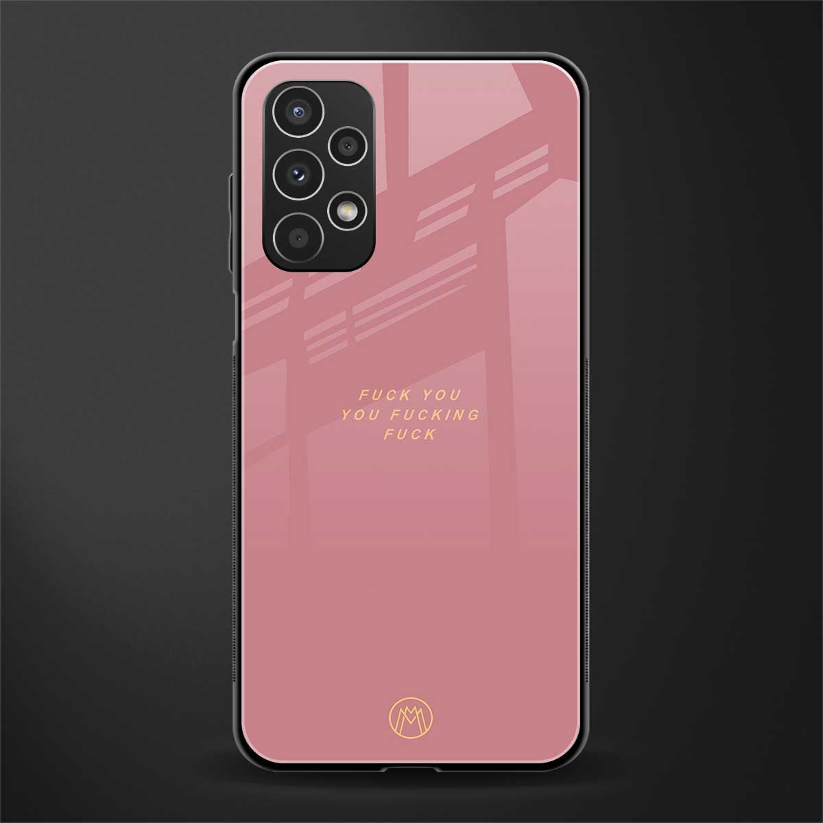 fuck you back phone cover | glass case for samsung galaxy a13 4g