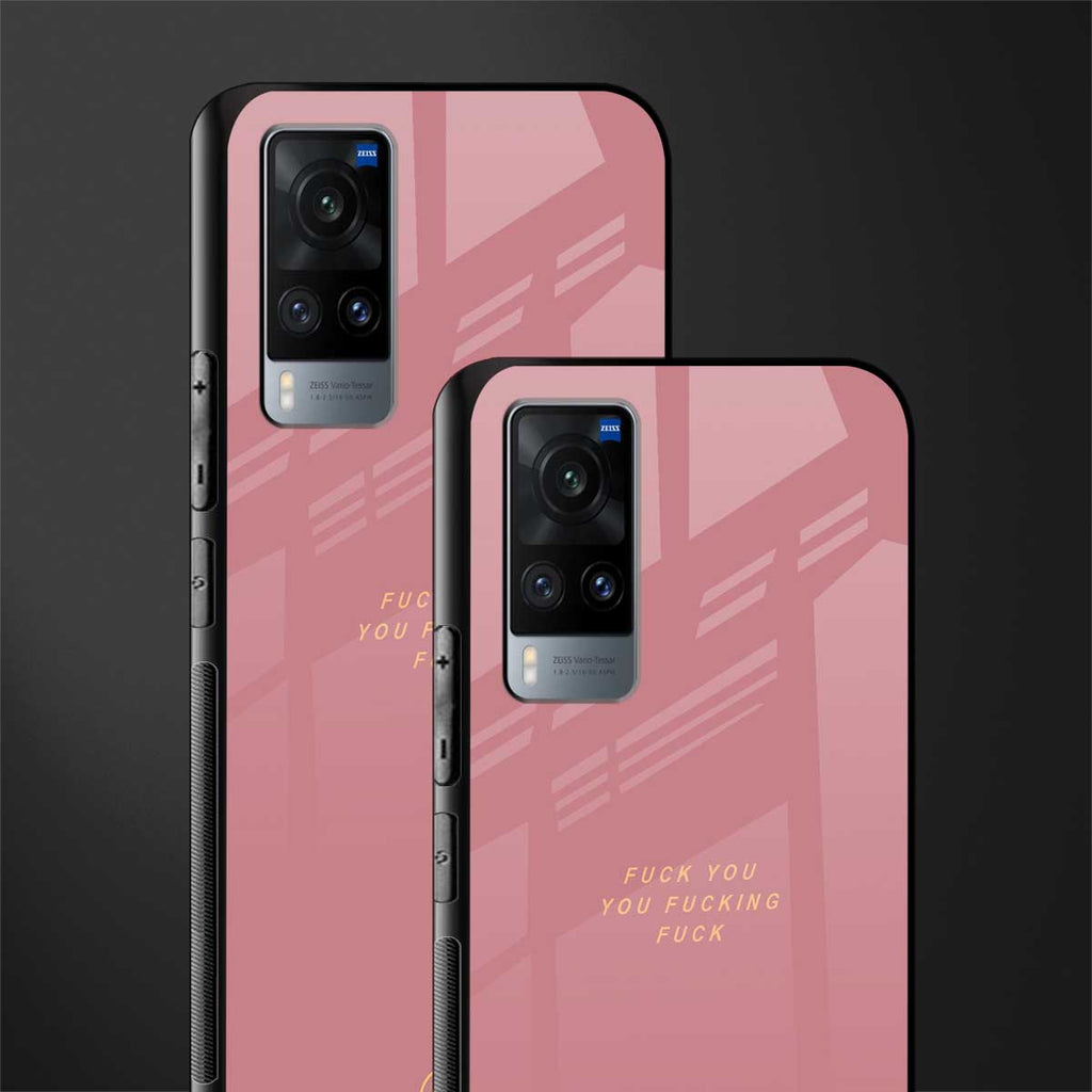 fuck you glass case for vivo x60 image-2