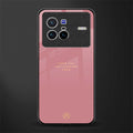 fuck you glass case for vivo x80 image