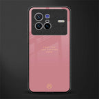 fuck you glass case for vivo x80 image