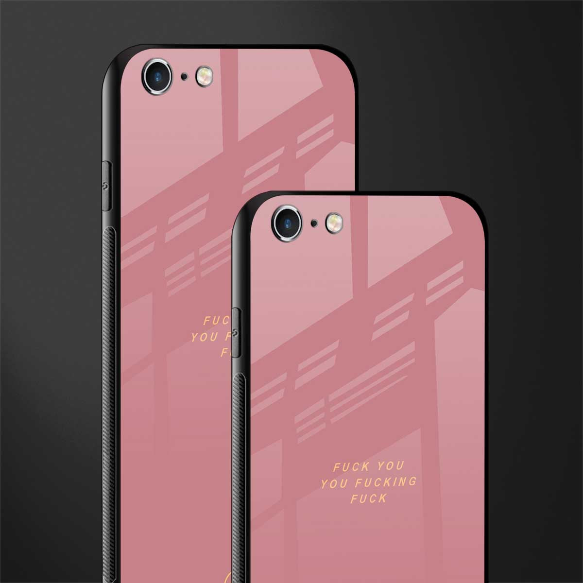 fuck you glass case for iphone 6s image-2