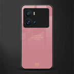 fuck you back phone cover | glass case for iQOO 9 Pro