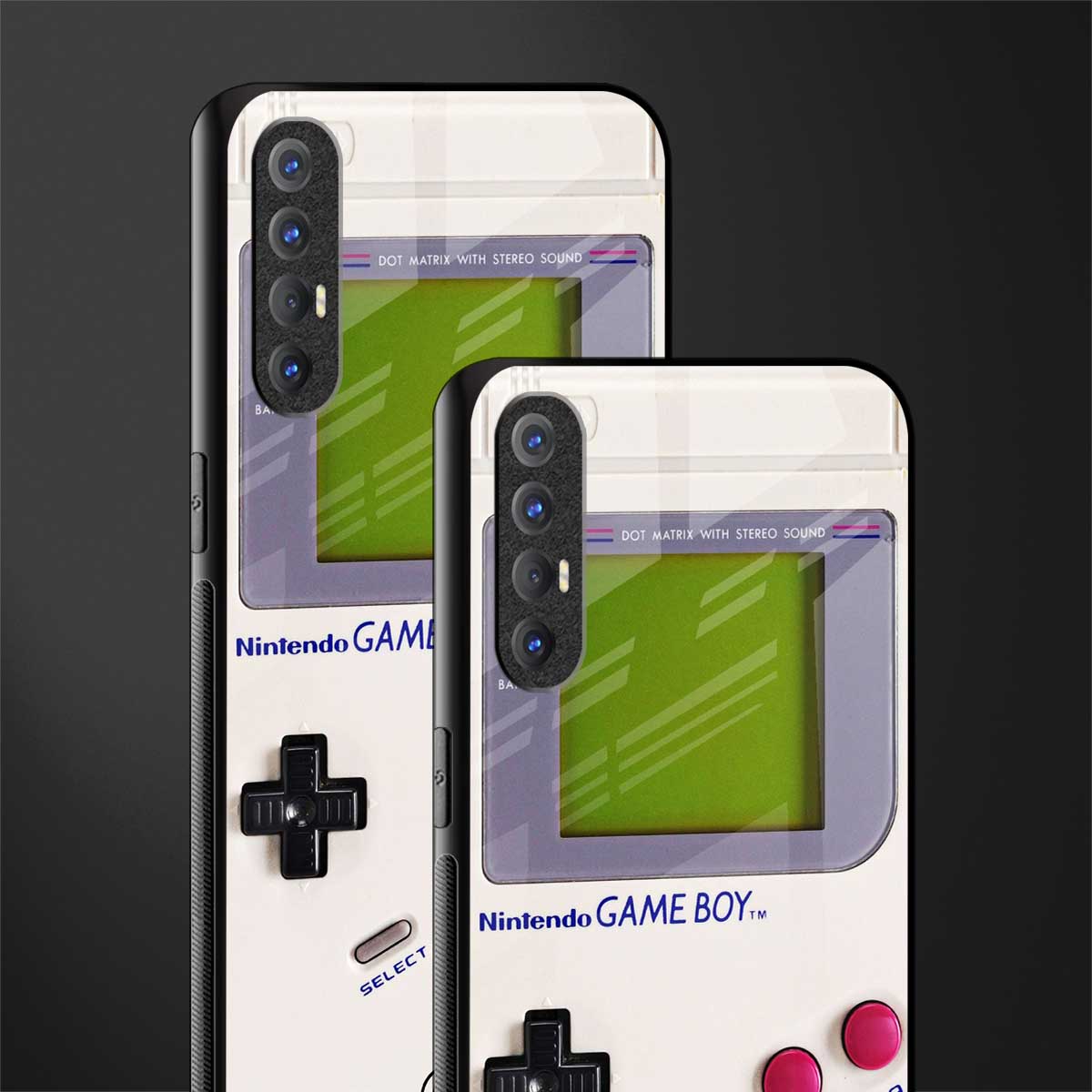 gameboy classic glass case for oppo reno 3 pro image-2