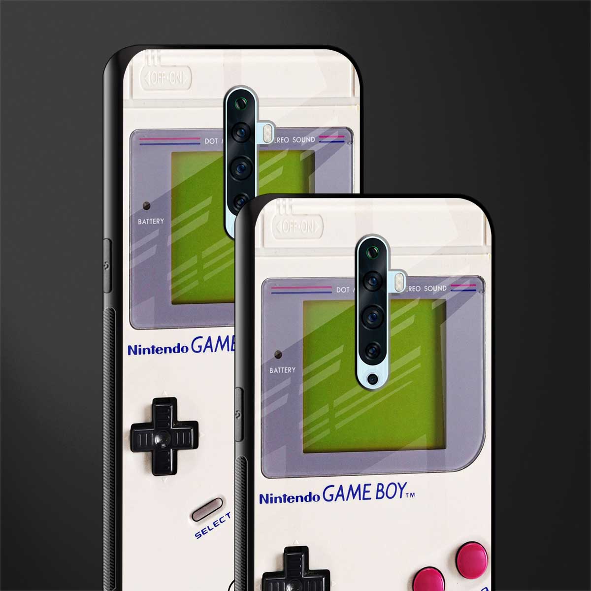 gameboy classic glass case for oppo reno 2z image-2