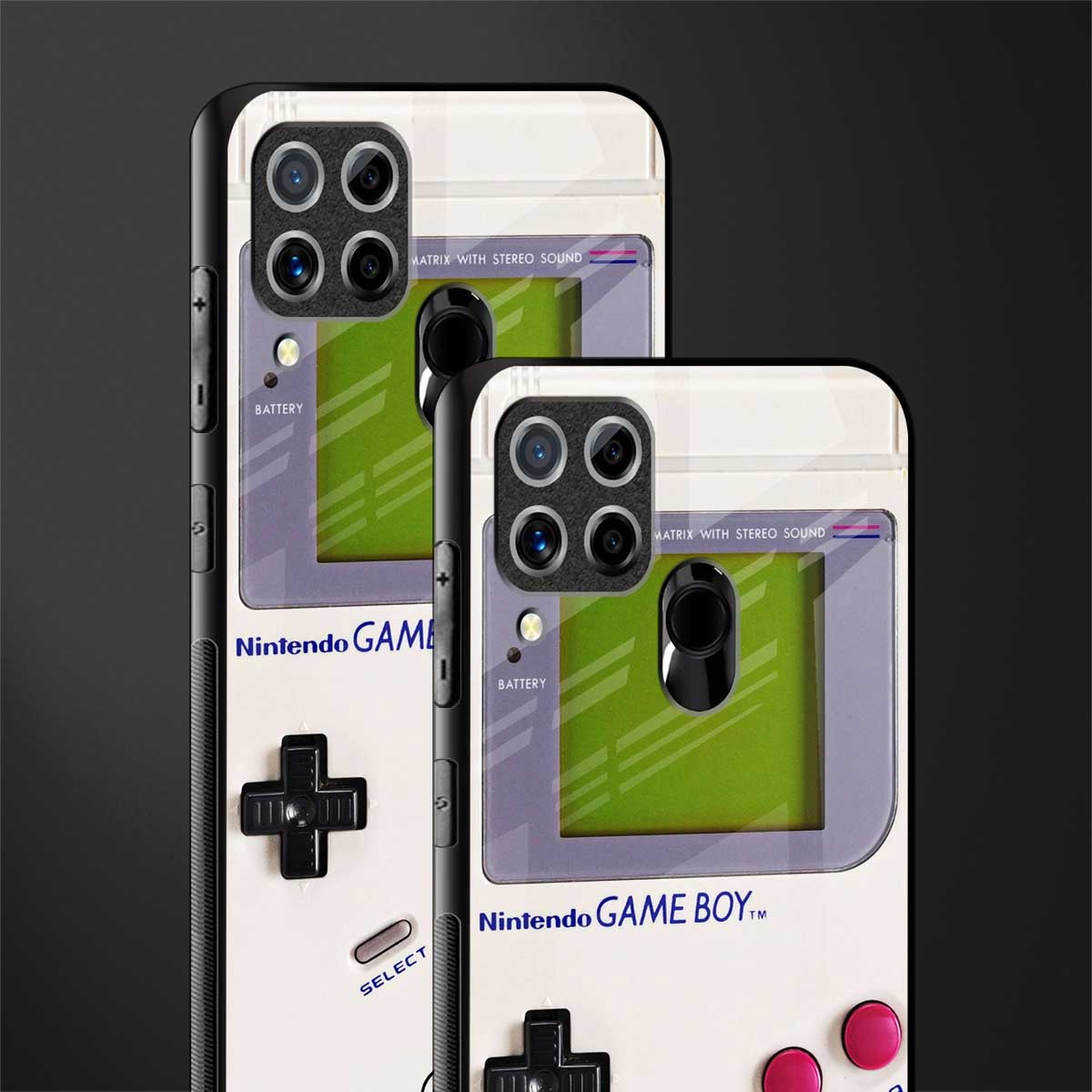 gameboy classic glass case for realme c15 image-2