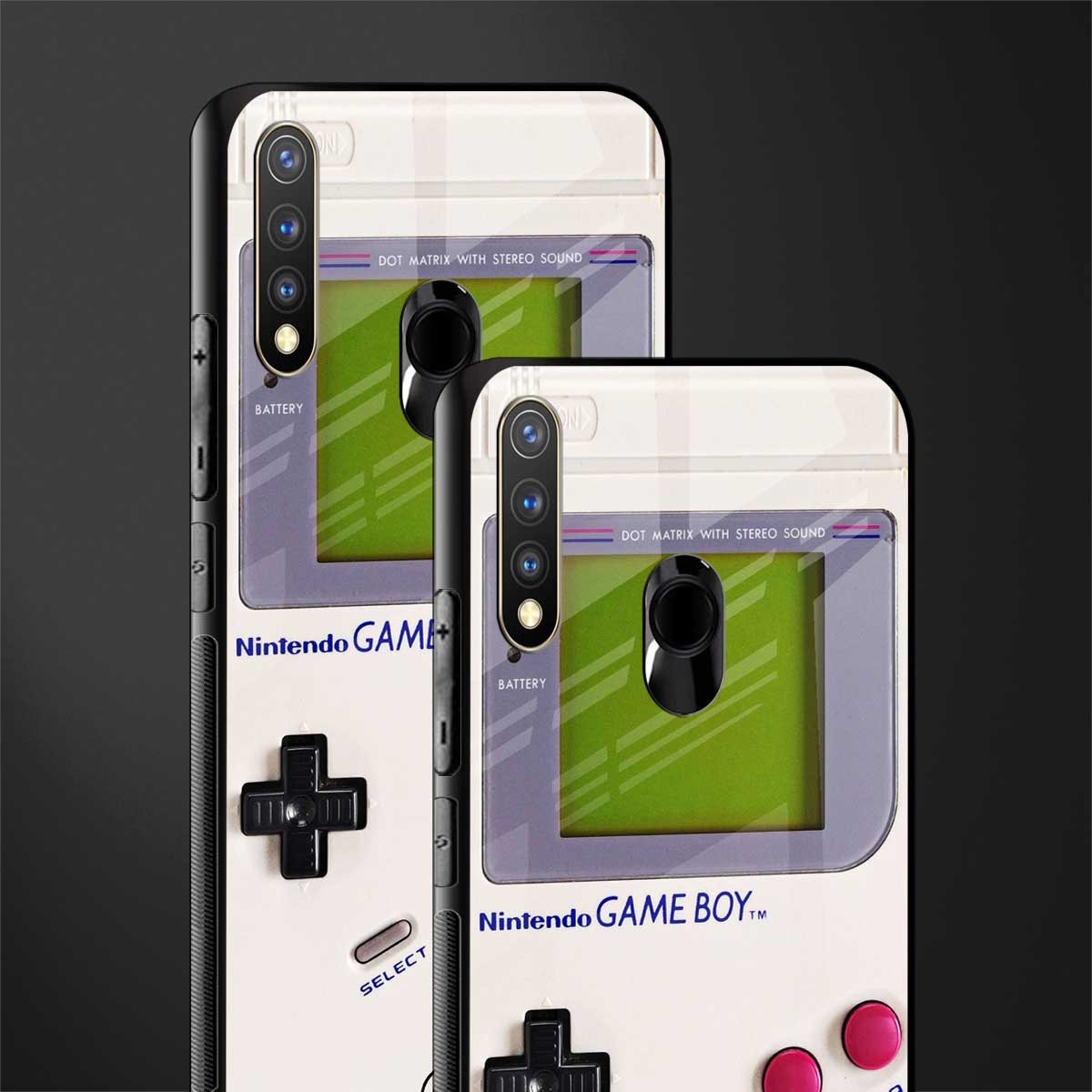 gameboy classic glass case for vivo y19 image-2