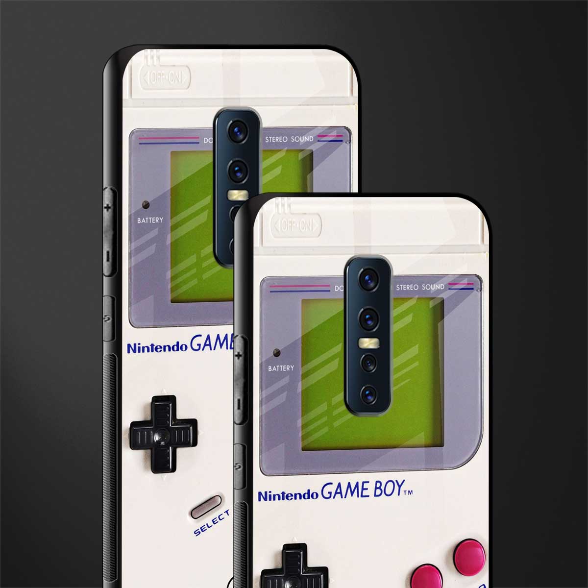 gameboy classic glass case for vivo v17 pro image-2