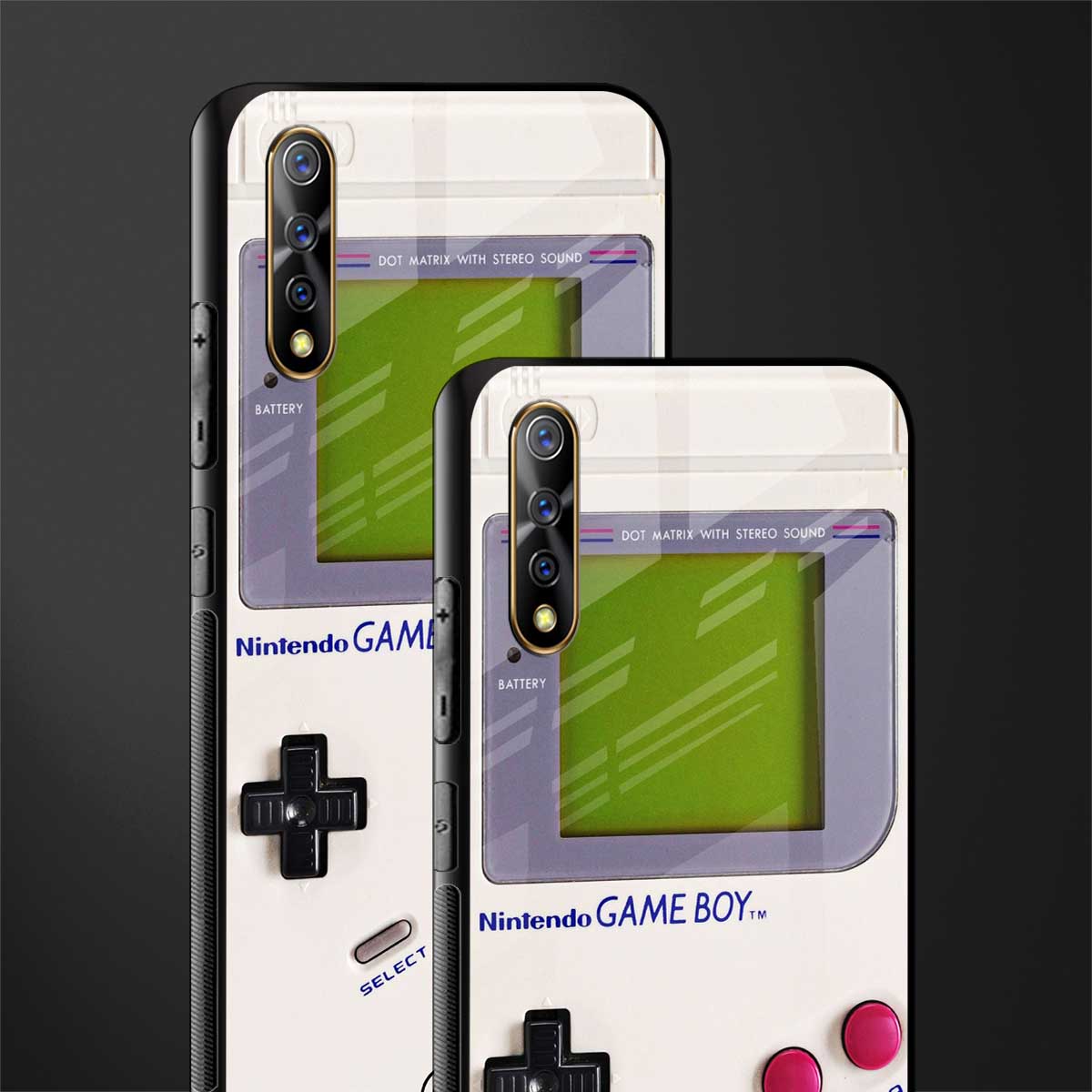 gameboy classic glass case for vivo z1x image-2