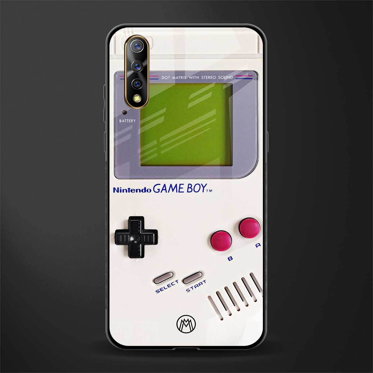 gameboy classic glass case for vivo s1 image