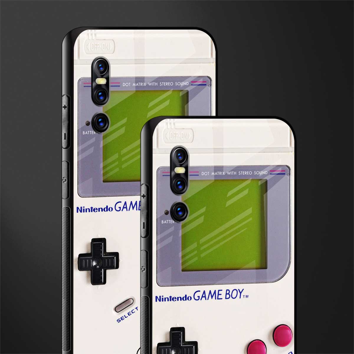 gameboy classic glass case for vivo v15 pro image-2