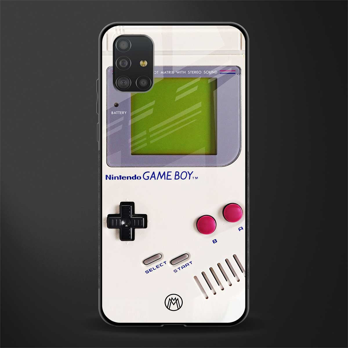 gameboy classic glass case for samsung galaxy a51 image