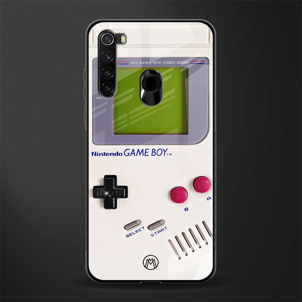 gameboy classic glass case for redmi note 8 image