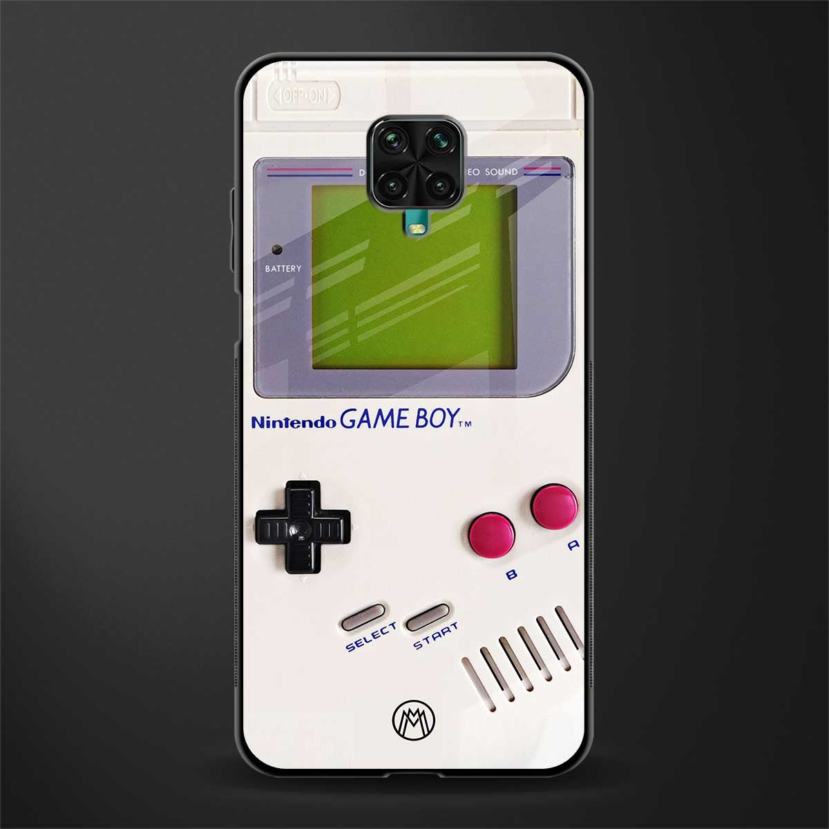 gameboy classic glass case for redmi note 9 pro image