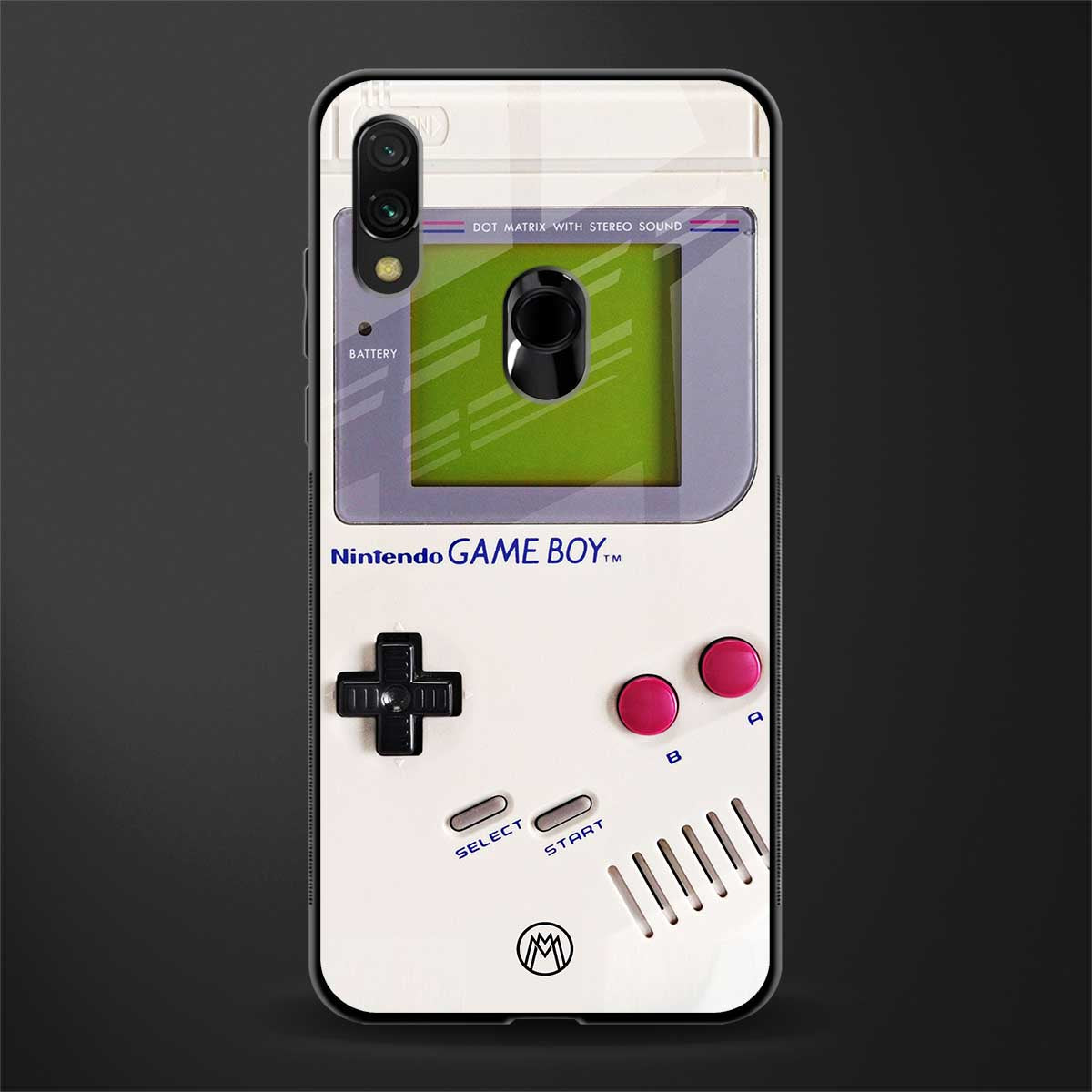 gameboy classic glass case for redmi note 7 pro image
