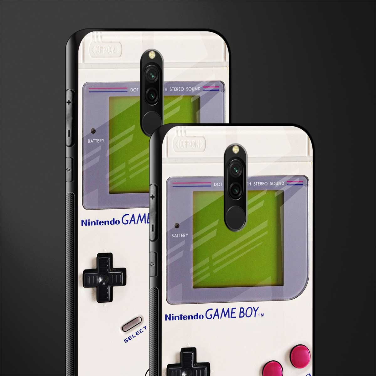 gameboy classic glass case for redmi 8 image-2