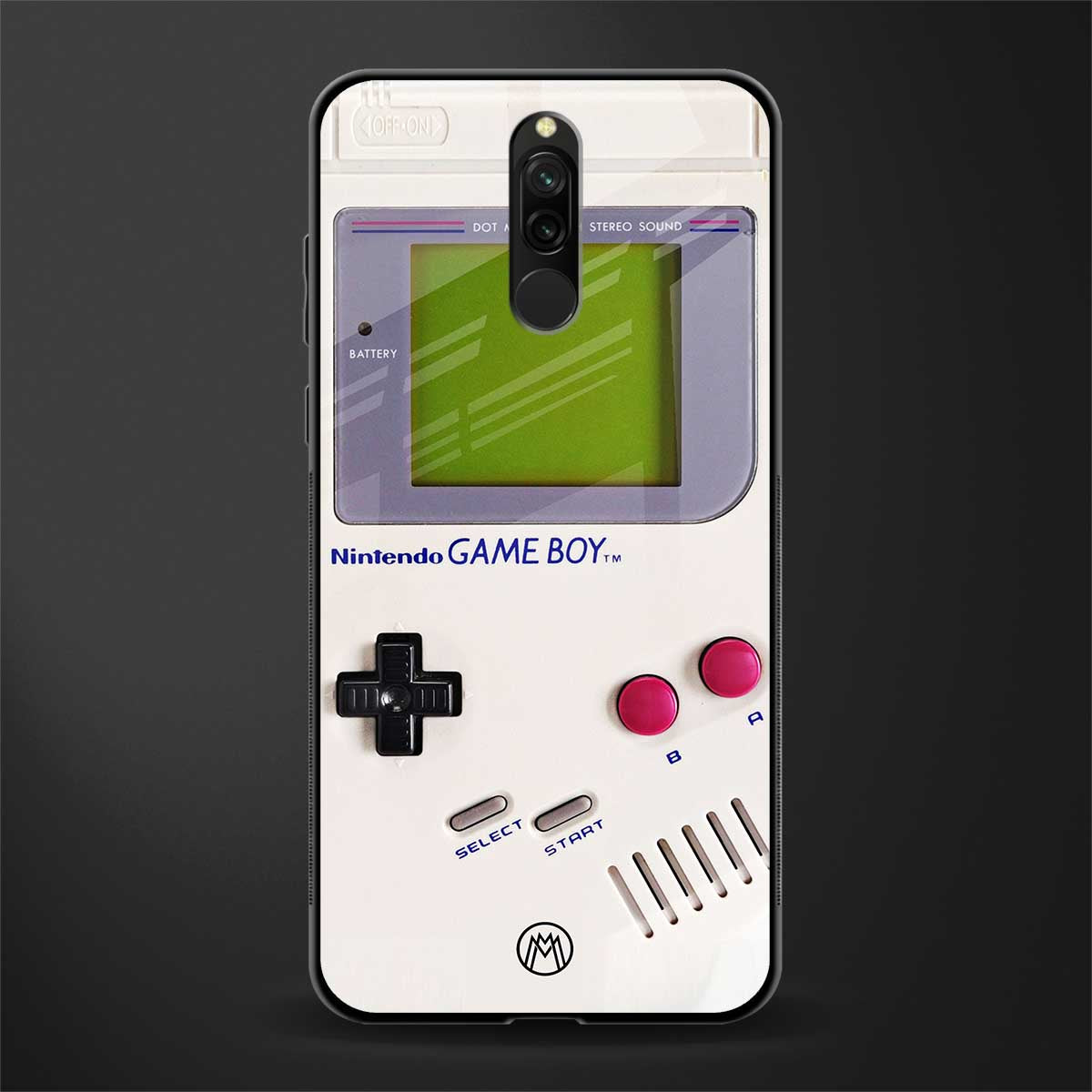 gameboy classic glass case for redmi 8 image