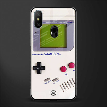 gameboy classic glass case for redmi 6 pro image