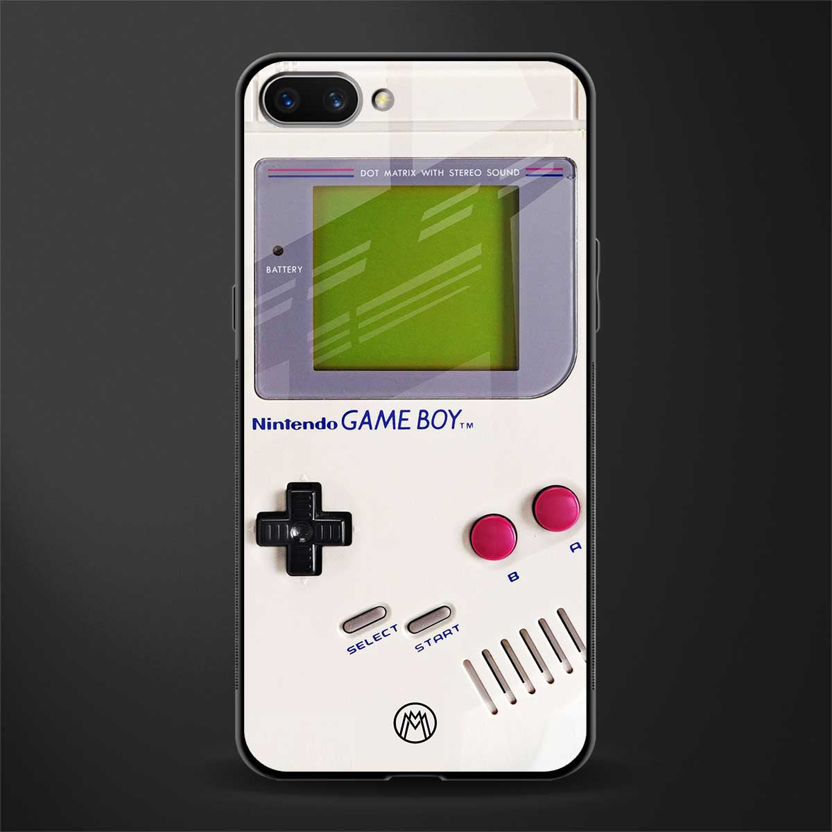 gameboy classic glass case for oppo a3s image
