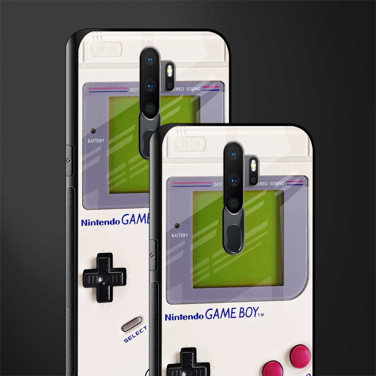 gameboy classic glass case for oppo a5 2020 image-2