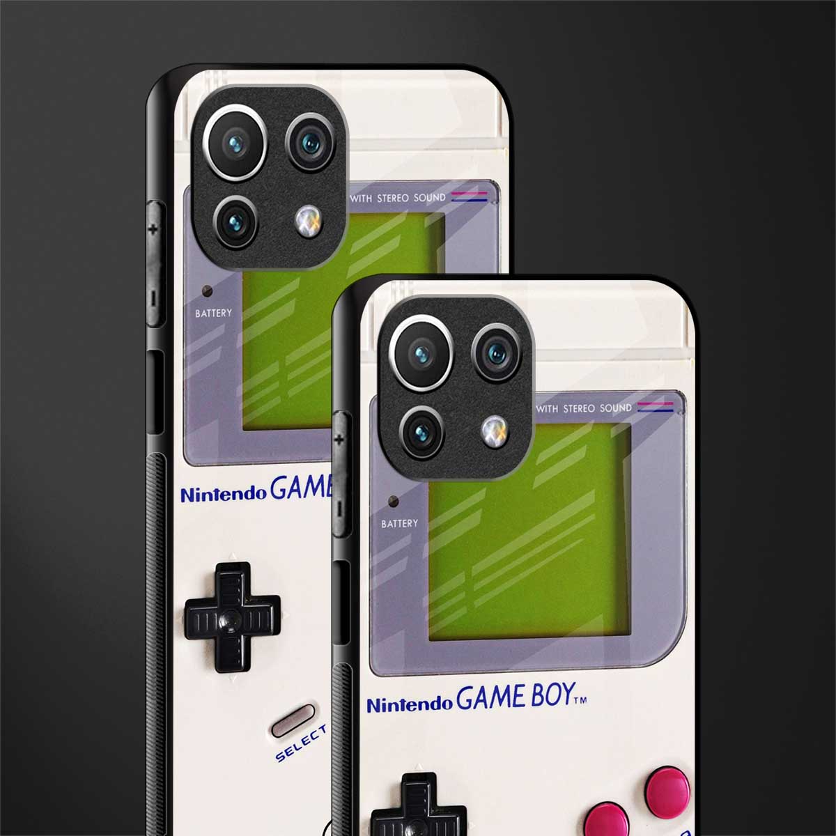 gameboy classic glass case for mi 11 lite image-2