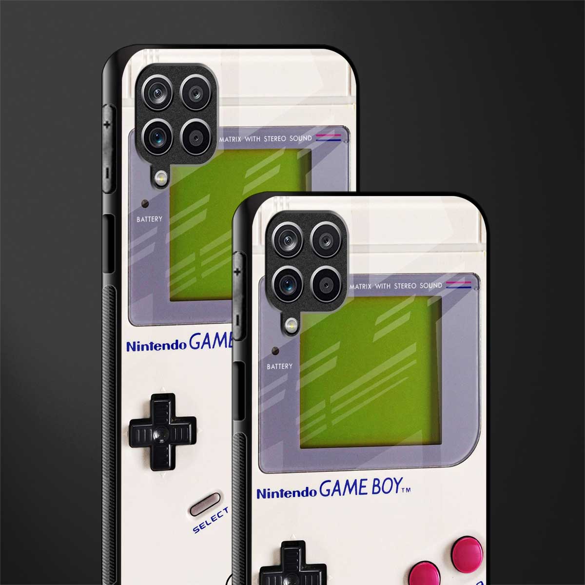 gameboy classic back phone cover | glass case for samsung galaxy a22 4g