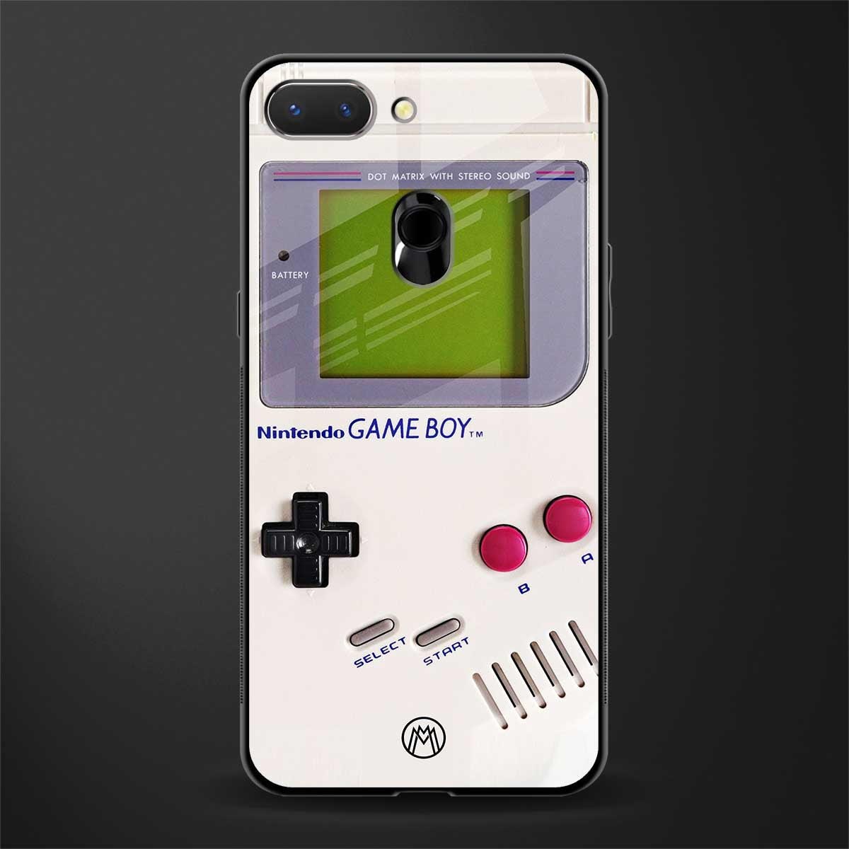 gameboy classic glass case for oppo a5 image