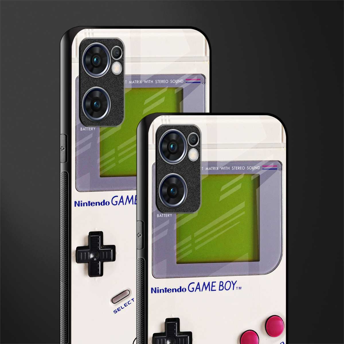 gameboy classic glass case for oppo reno7 5g image-2