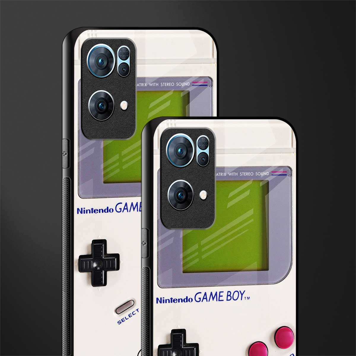 gameboy classic glass case for oppo reno7 pro 5g image-2