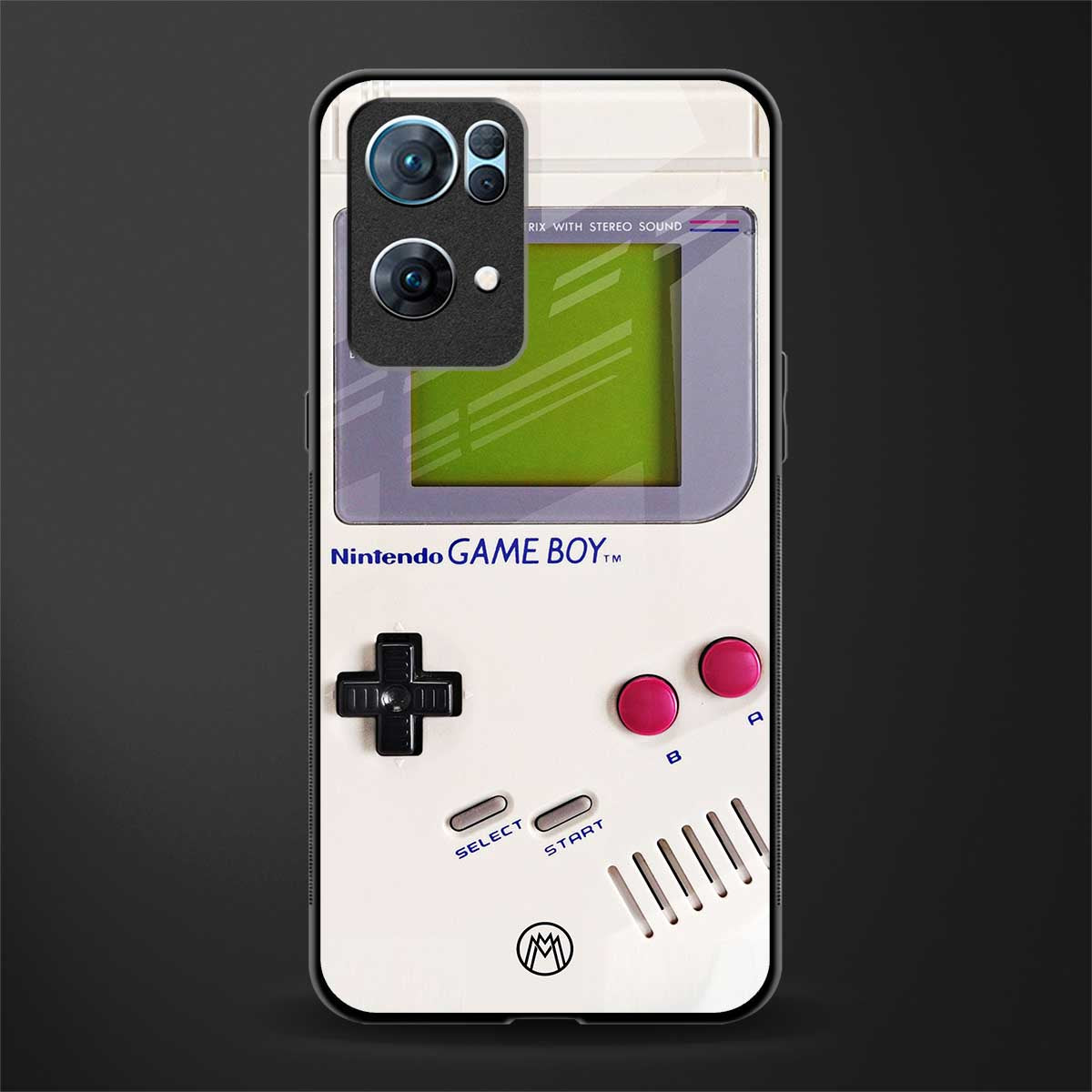 gameboy classic glass case for oppo reno7 pro 5g image