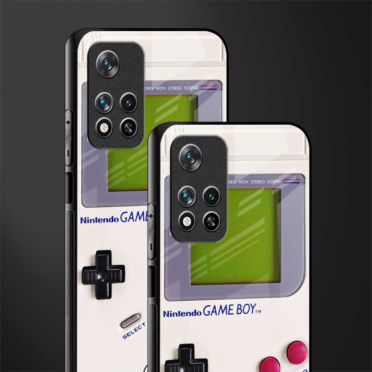 gameboy classic glass case for poco m4 pro 5g image-2