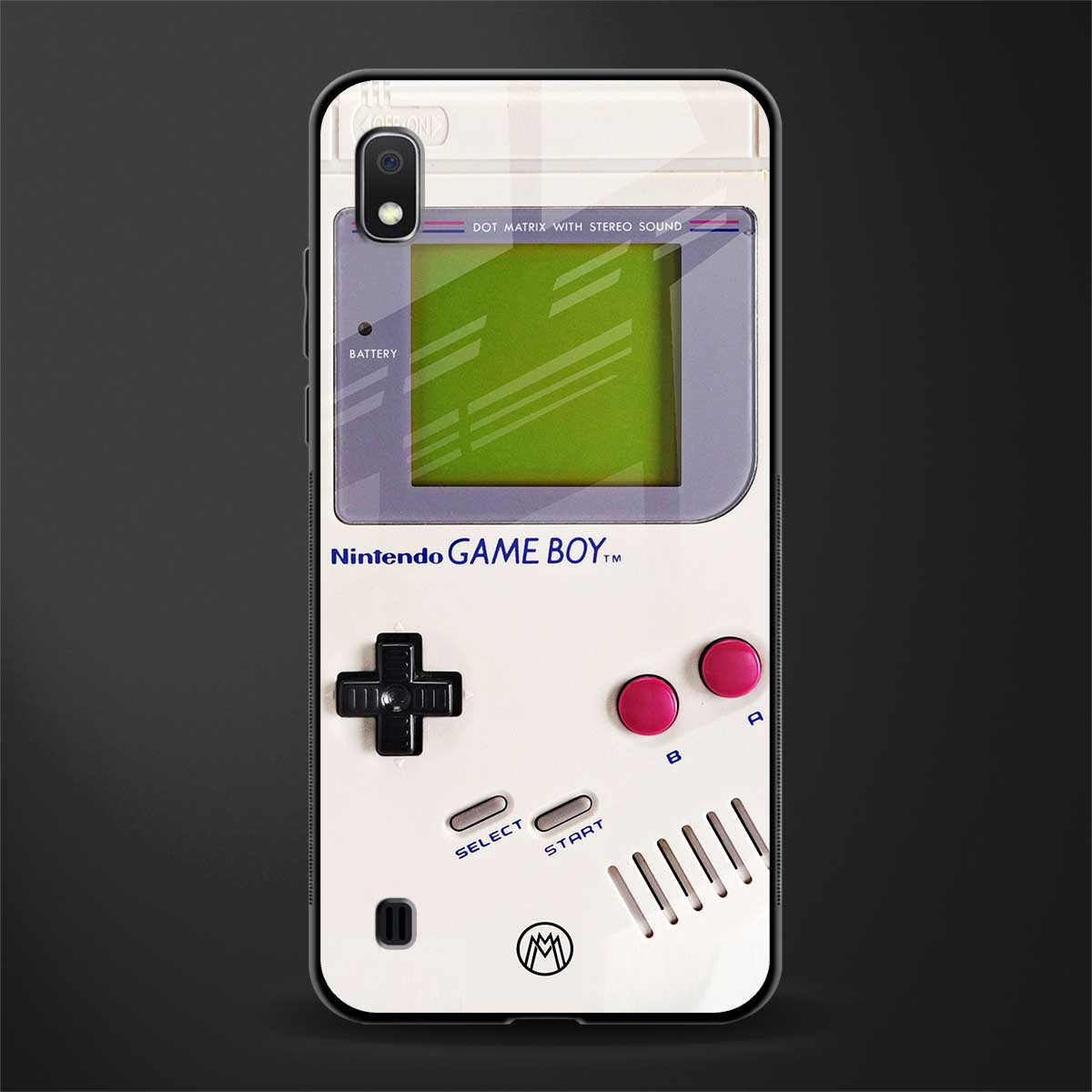 gameboy classic glass case for samsung galaxy a10 image