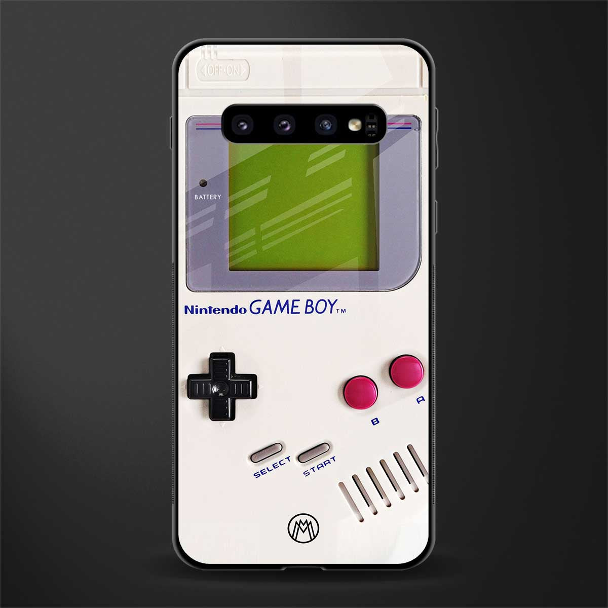 gameboy classic glass case for samsung galaxy s10 plus image