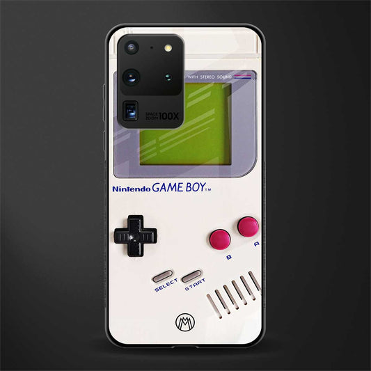 gameboy classic glass case for samsung galaxy s20 ultra image