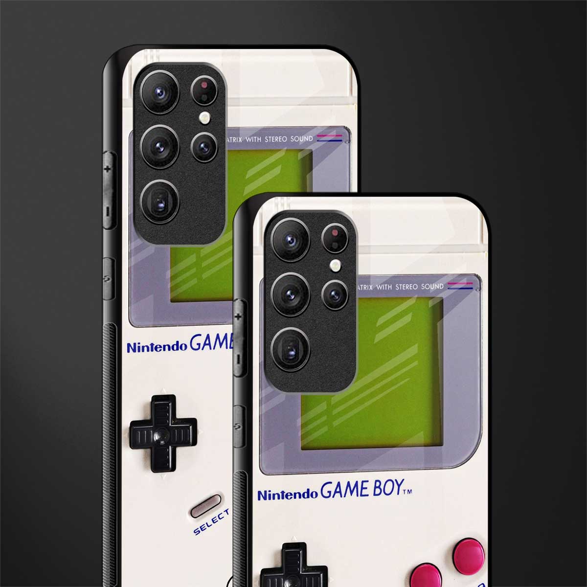 gameboy classic glass case for samsung galaxy s21 ultra image-2