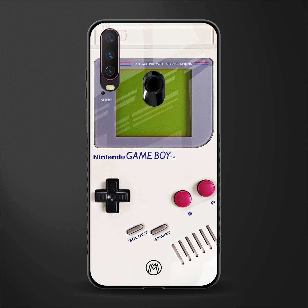 gameboy classic glass case for vivo y12 image