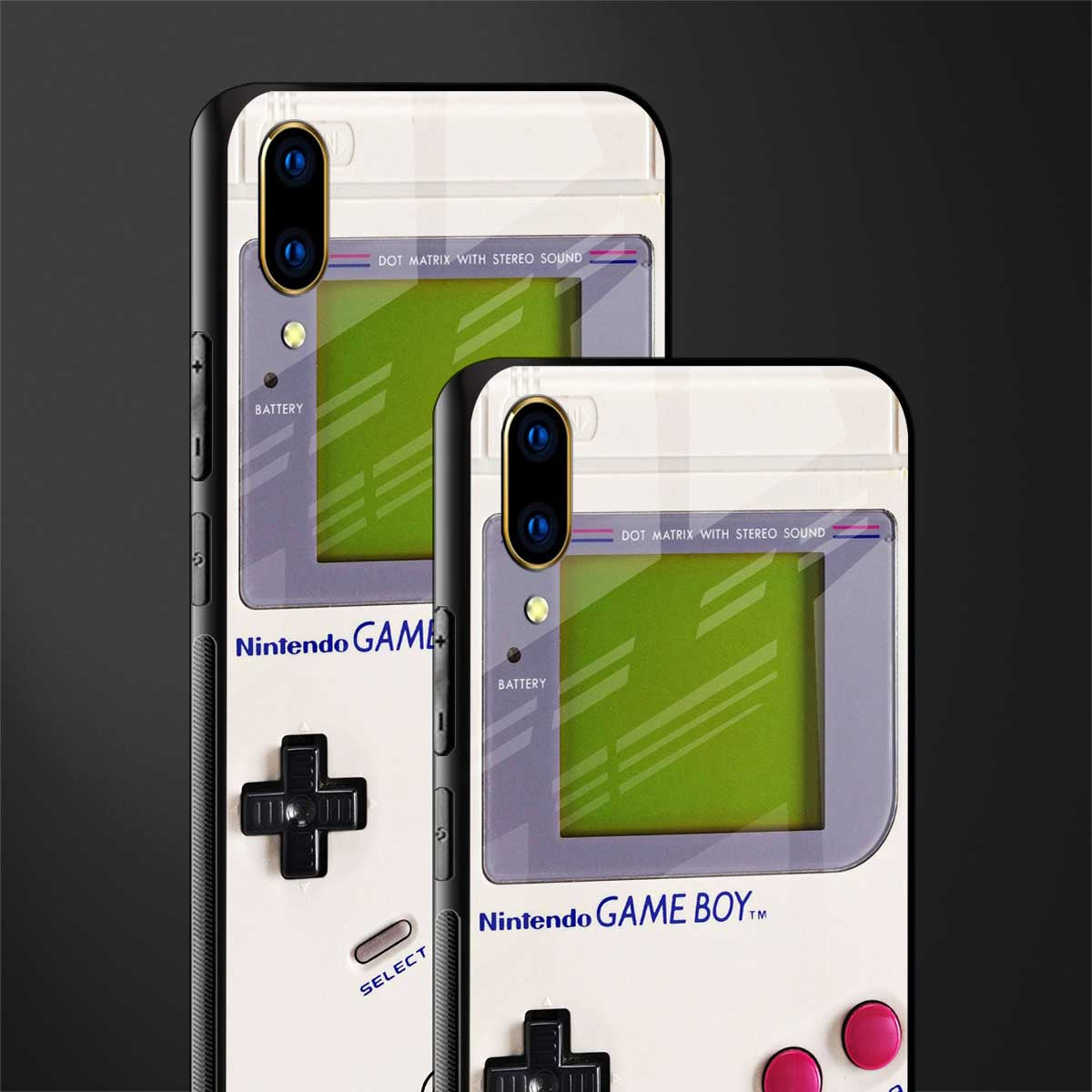 gameboy classic glass case for vivo v11 pro image-2