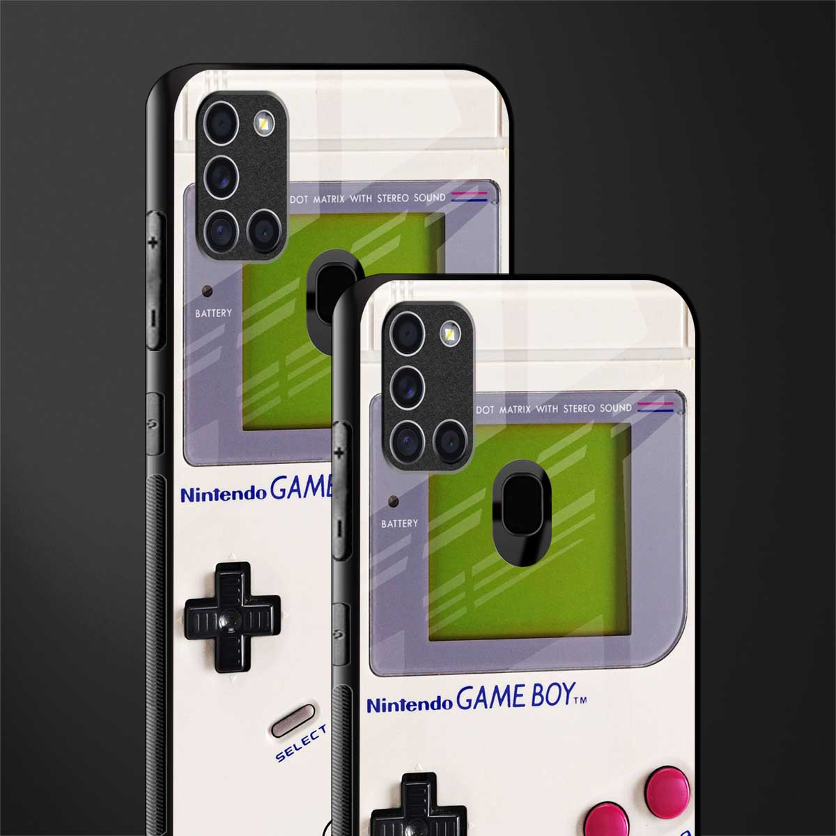 gameboy classic glass case for samsung galaxy a21s image-2