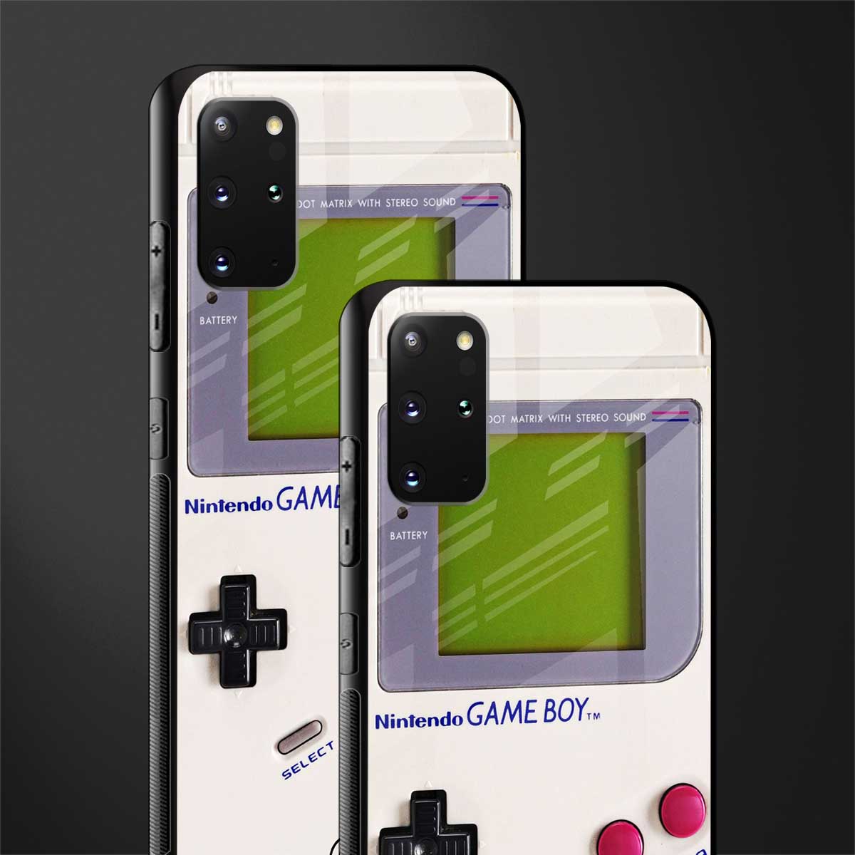gameboy classic glass case for samsung galaxy s20 plus image-2