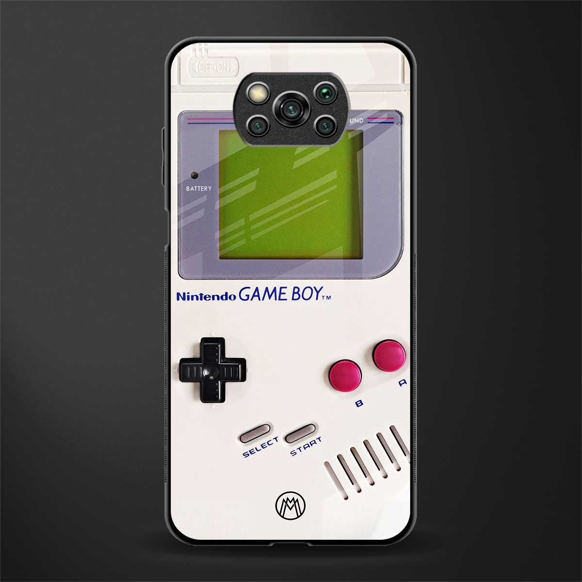 gameboy classic glass case for poco x3 pro image