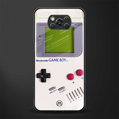 gameboy classic glass case for poco x3 pro image