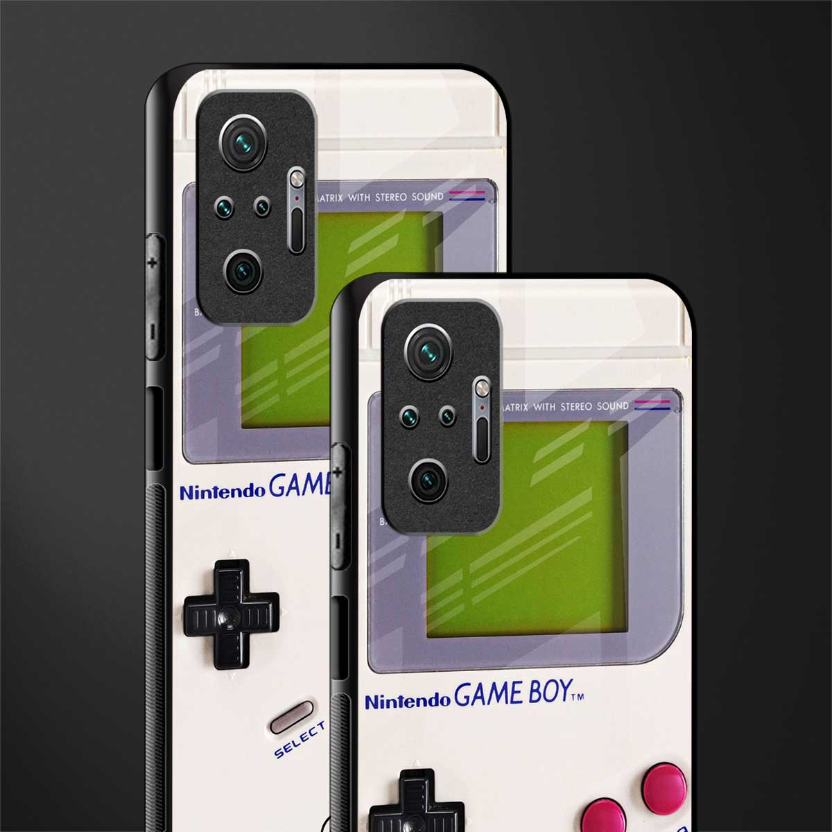 gameboy classic glass case for redmi note 10 pro max image-2