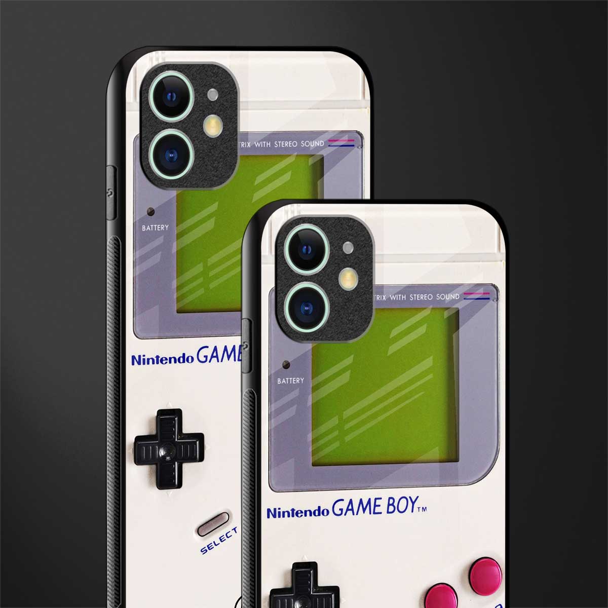 gameboy classic glass case for iphone 12 mini image-2