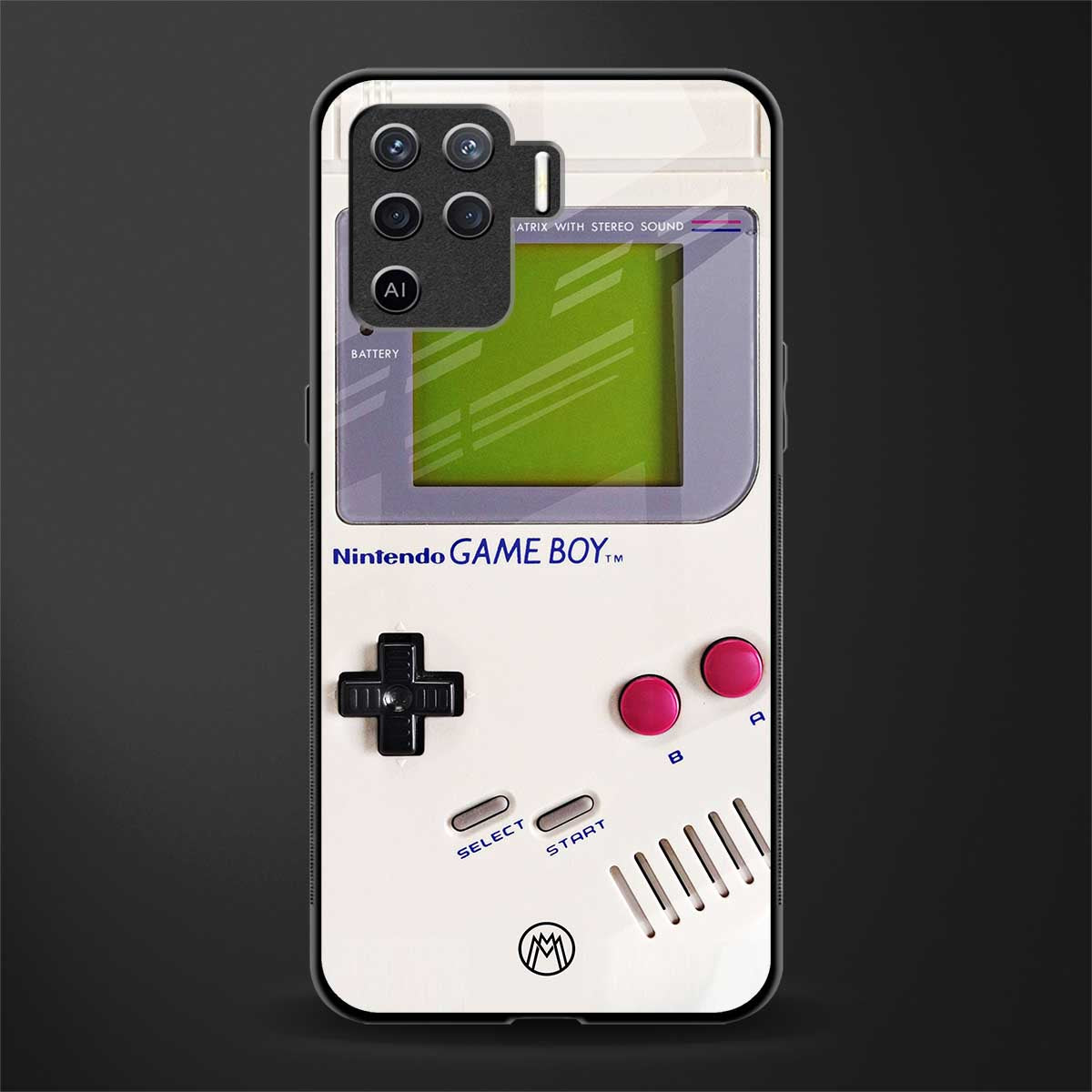 gameboy classic glass case for oppo f19 pro image