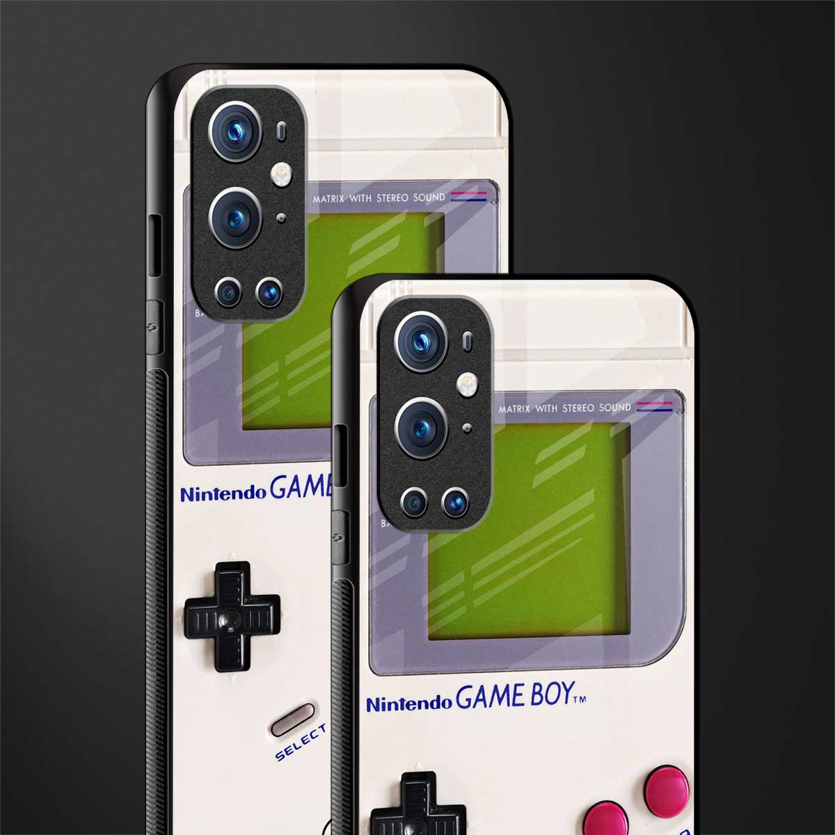 gameboy classic glass case for oneplus 9 pro image-2